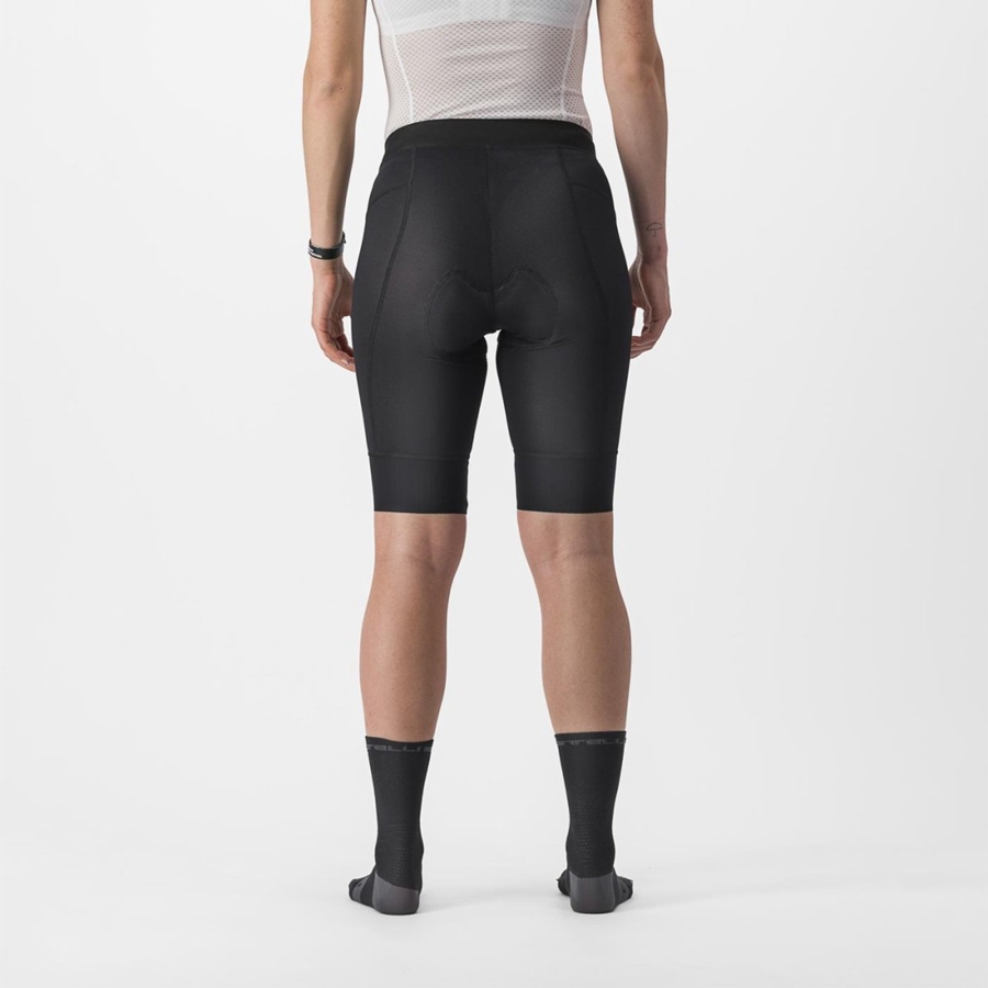 Castelli TRAIL W LINER Women Shorts Black | URJD94210