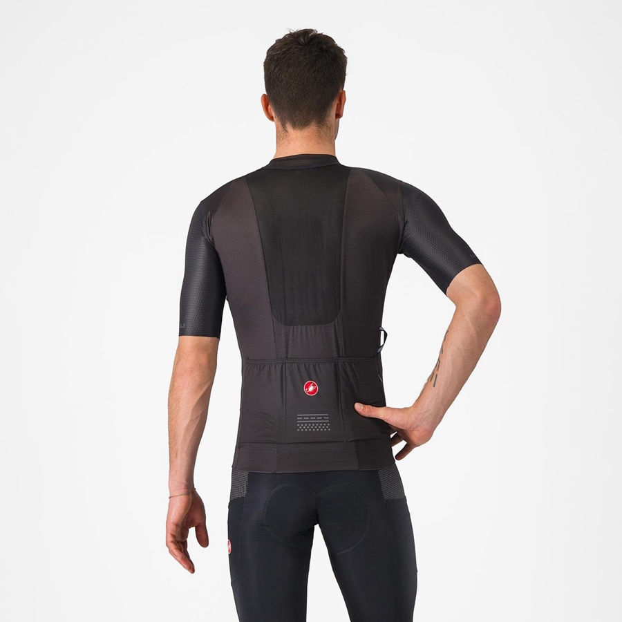 Castelli UNLIMITED PRO Men Jersey Black | IHYS39604