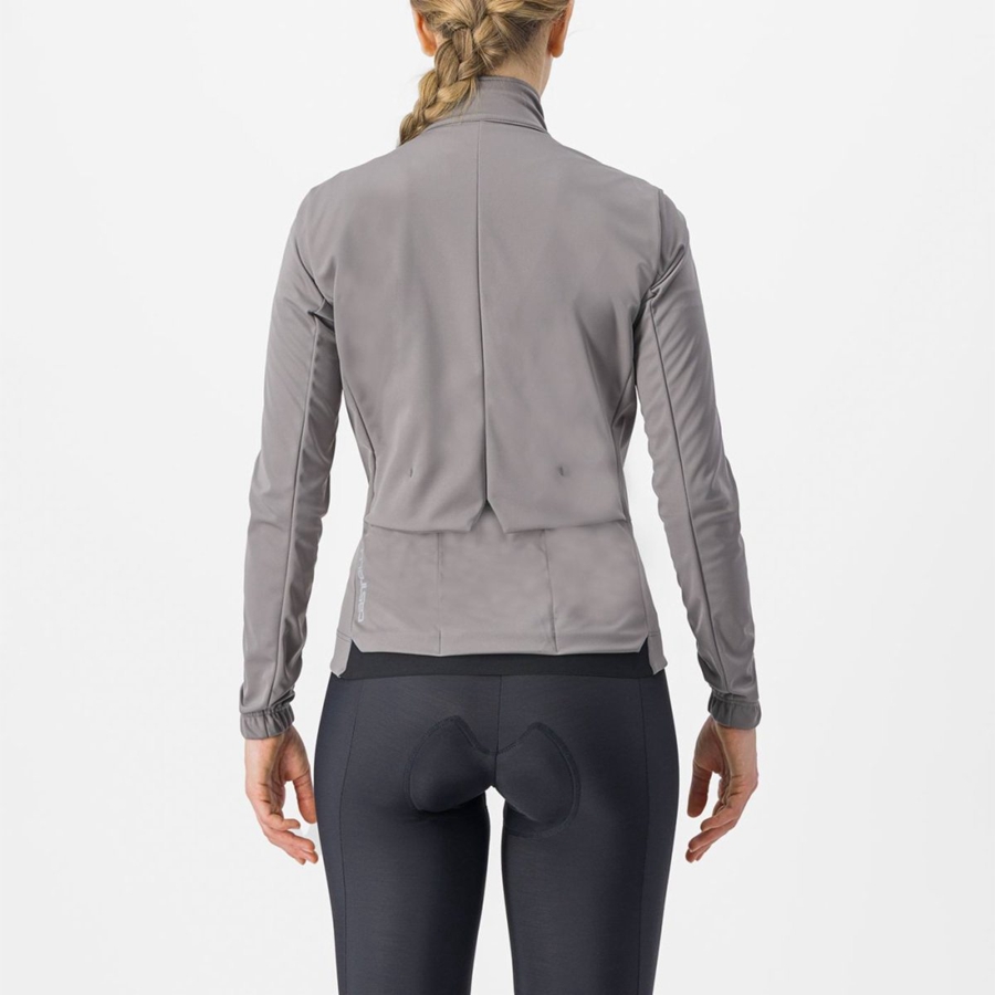 Castelli VENTO TRAIL Women Jackets Grey | NHSG74852