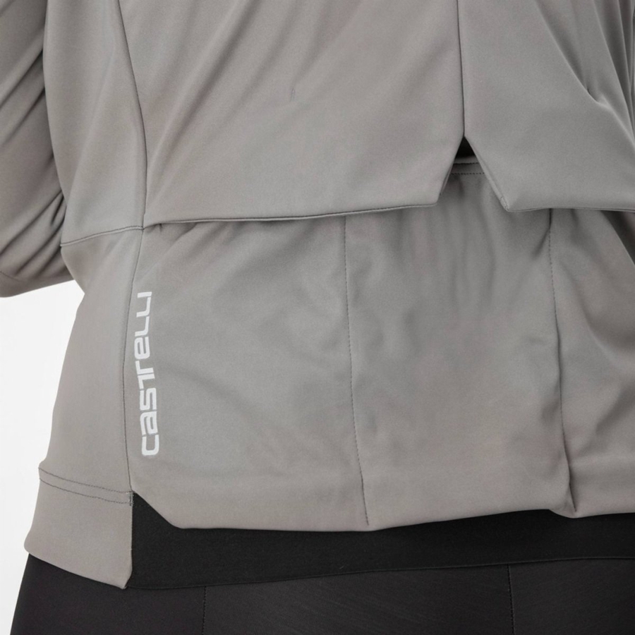 Castelli VENTO TRAIL Women Jackets Grey | NHSG74852