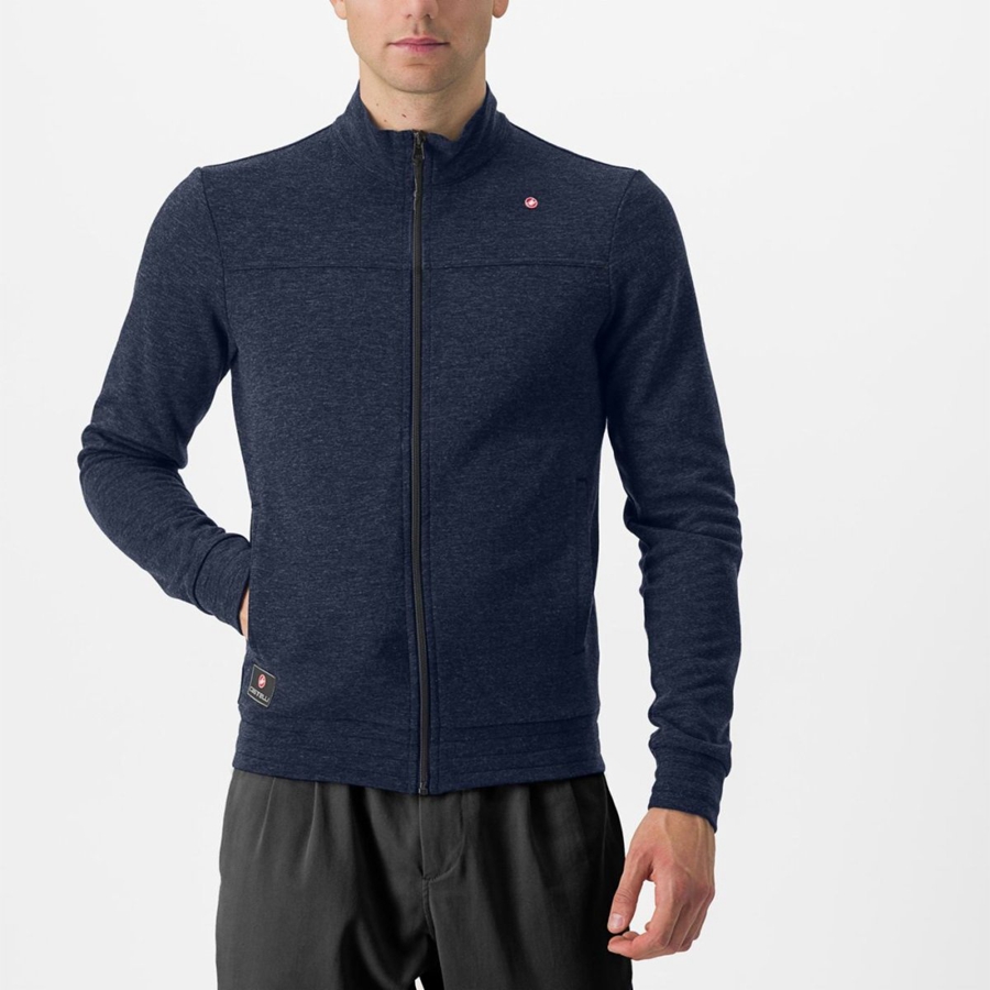 Castelli VIGORELLI TRACK Men Casual Blue | JNOZ19043