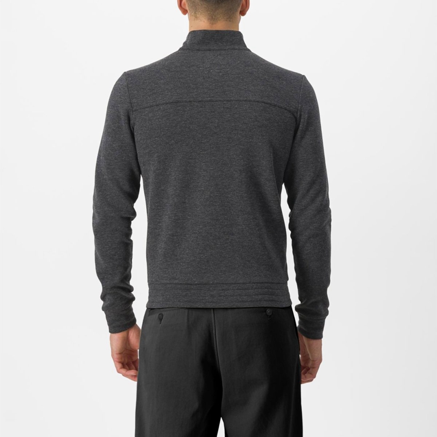 Castelli VIGORELLI TRACK Men Casual Dark Grey | QLNV42603